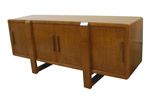 J Green Furniture 50's Credenza with Doors